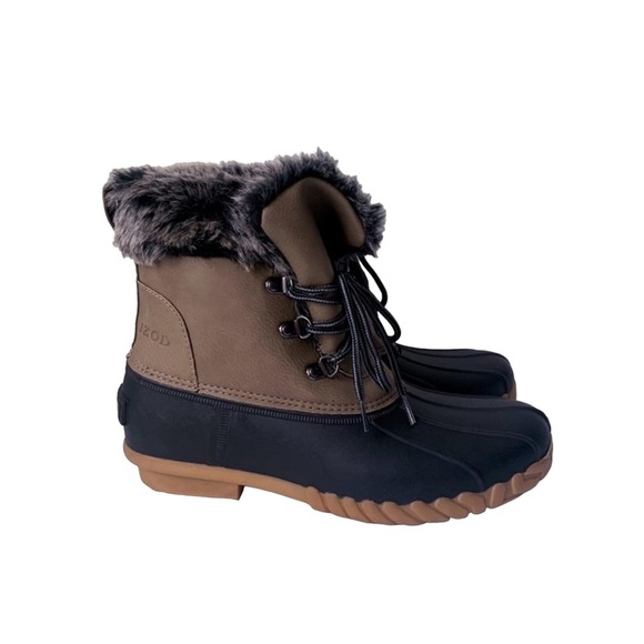 Izod Lined Rain Boots - Picture 5 of 8